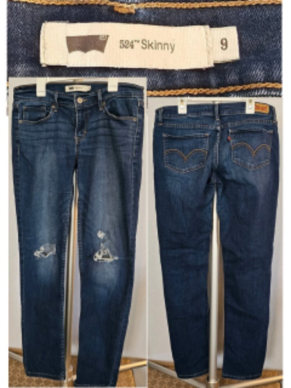 Levi’s 524 Skinny Jeans Size 9